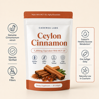 Ceylon Cinnamon for Daily Metabolic Support — 7,200 mg Equivalent