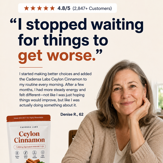 Ceylon Cinnamon for Daily Metabolic Support — 7,200 mg Equivalent